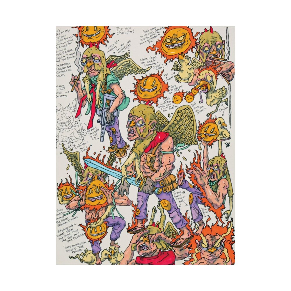 Art Print #16 - Illustration by Bryce Kolander