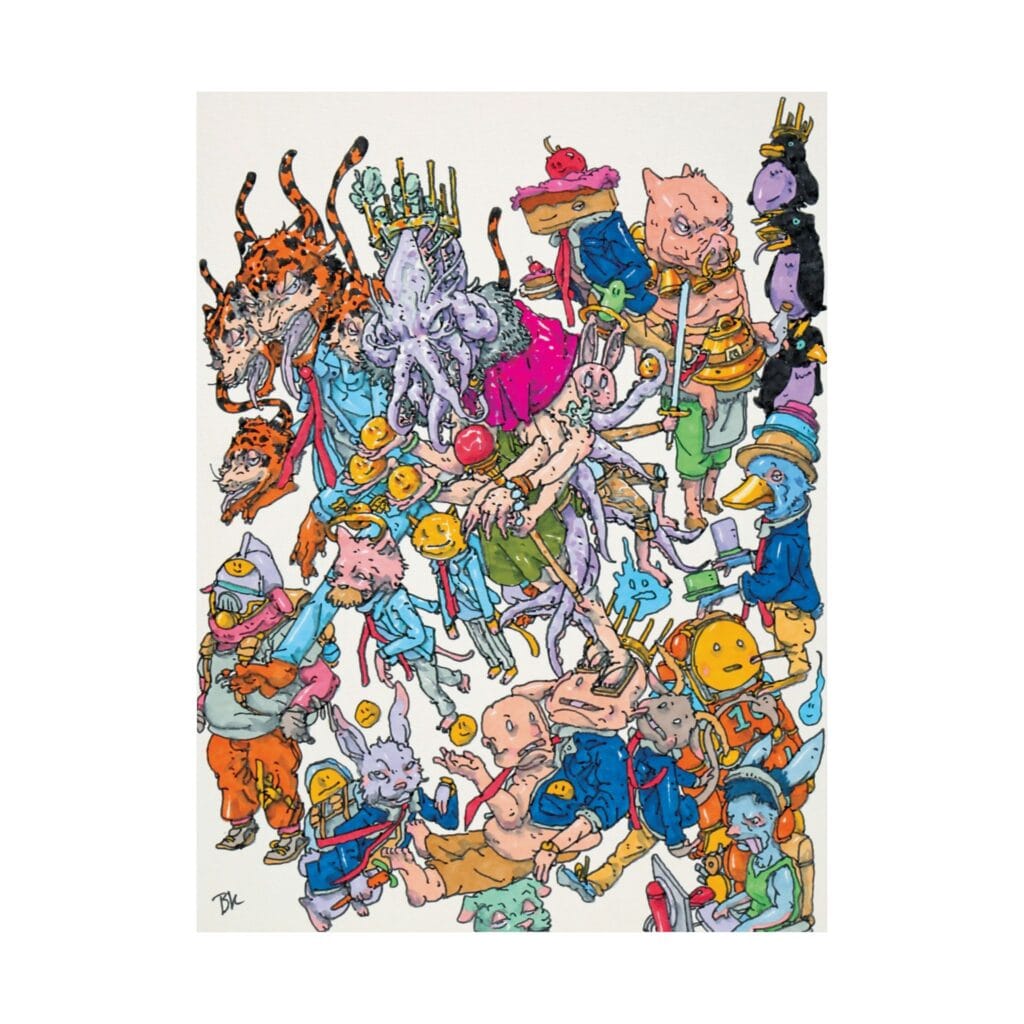 Art Print #10 - Illustration by Bryce Kolander